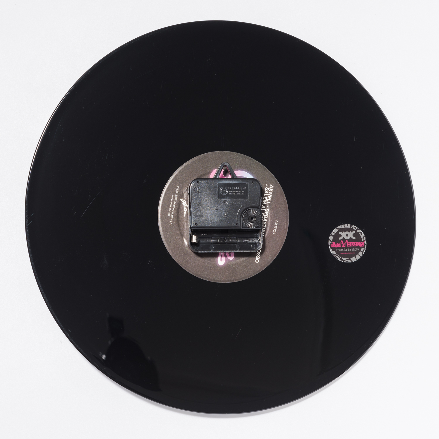 意大利进口古典挂钟-DISCOCLOCK369碟盘挂钟（军绿）