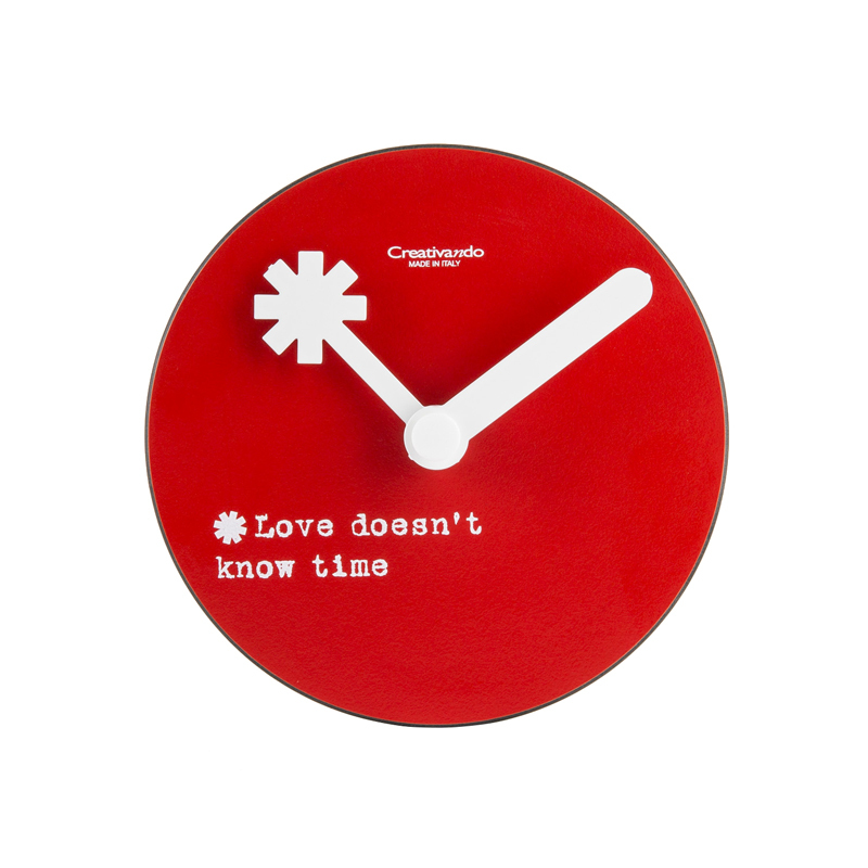 意大利进口欧式圆盘钟-CREATIVANDO经典圆盘挂钟  恋情 意大利进口欧式圆盘钟-CREATIVANDO经典圆盘挂钟  恋情