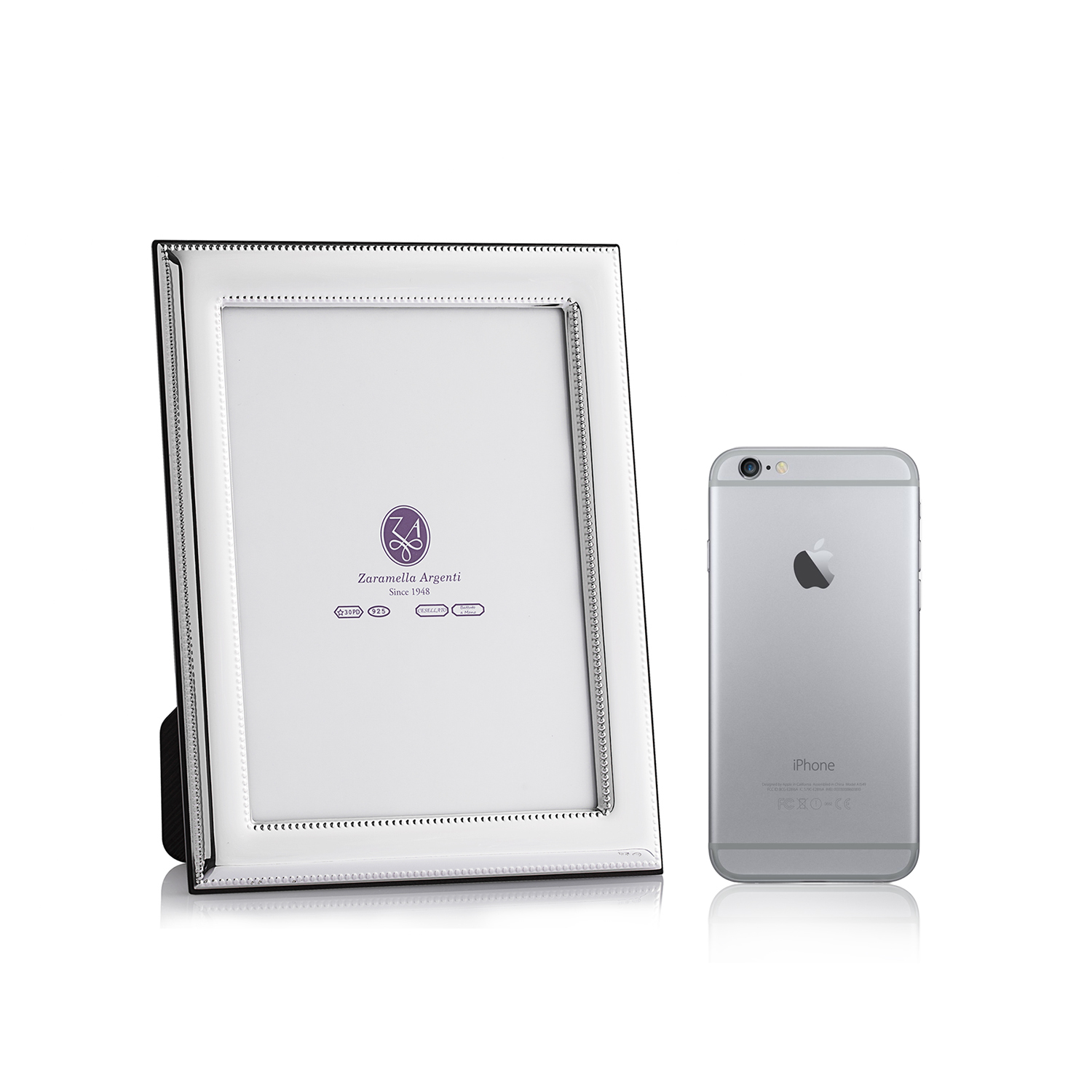 意大利进口银色画框-Zaramella Argenti银画框Rome系列13*18cm(5*7 in)