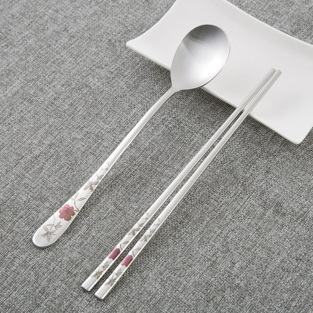 进口勺子筷子套装-韩国原装进口DMKOREA勺子和筷子套装(1筷子+1勺子)亚光 - 进口勺子筷子套装 进口勺子筷子套装-韩国原装进口DMKOREA勺子和筷子套装(1筷子+1勺子)亚光 - 进口勺子筷子套装