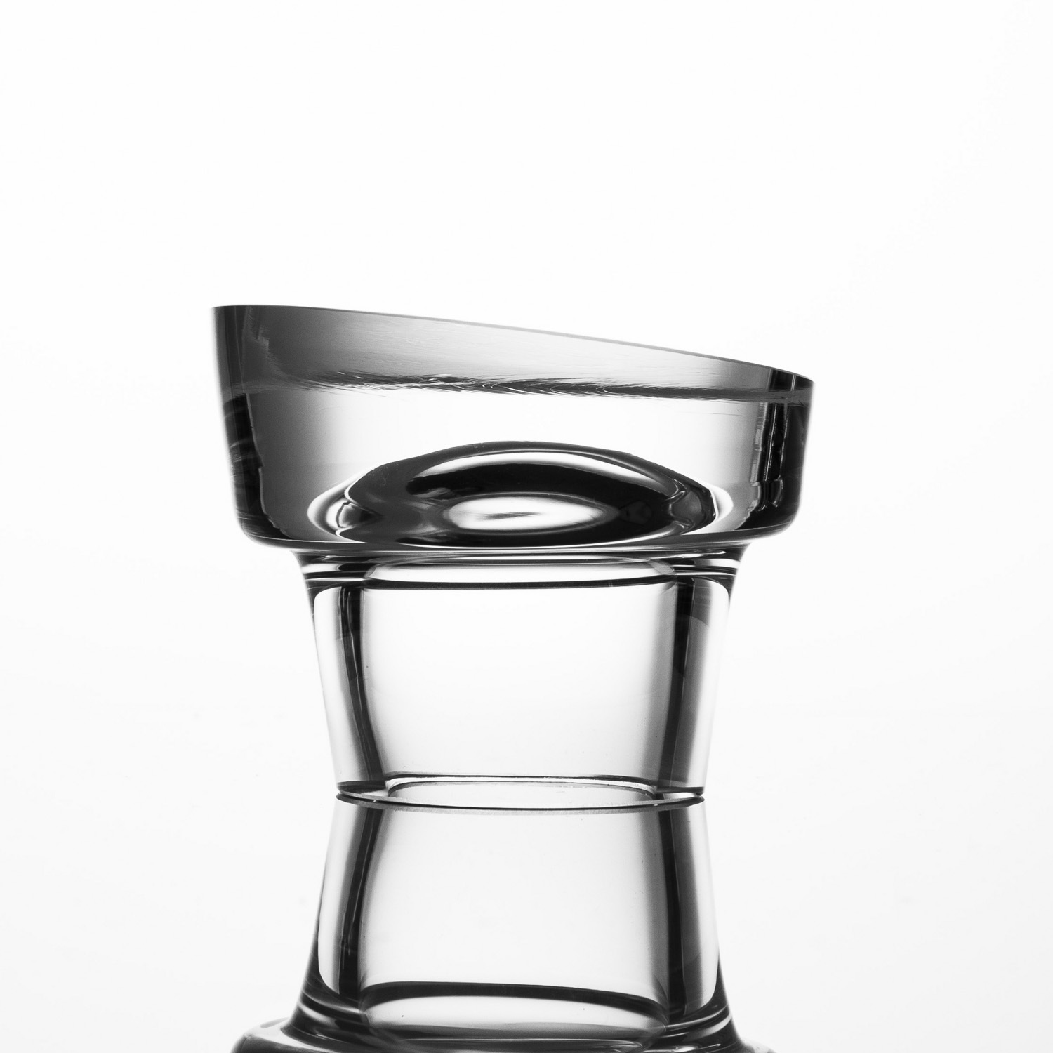 意大利进口玻璃醒酒瓶-ICHENDORF曼哈顿酒吧玻璃水瓶带盖