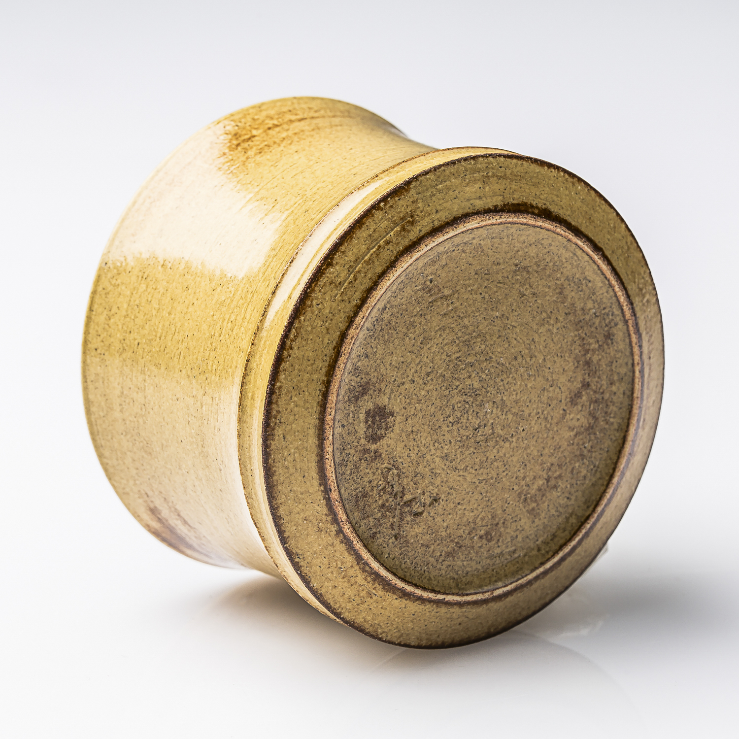 日本进口茶具杯子-Mitate纯手工京烧清水烧仿竹陶瓷茶杯