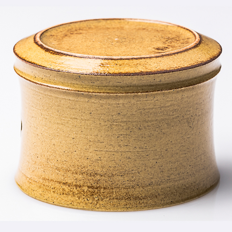 日本进口茶具杯子-Mitate纯手工京烧清水烧仿竹陶瓷茶杯