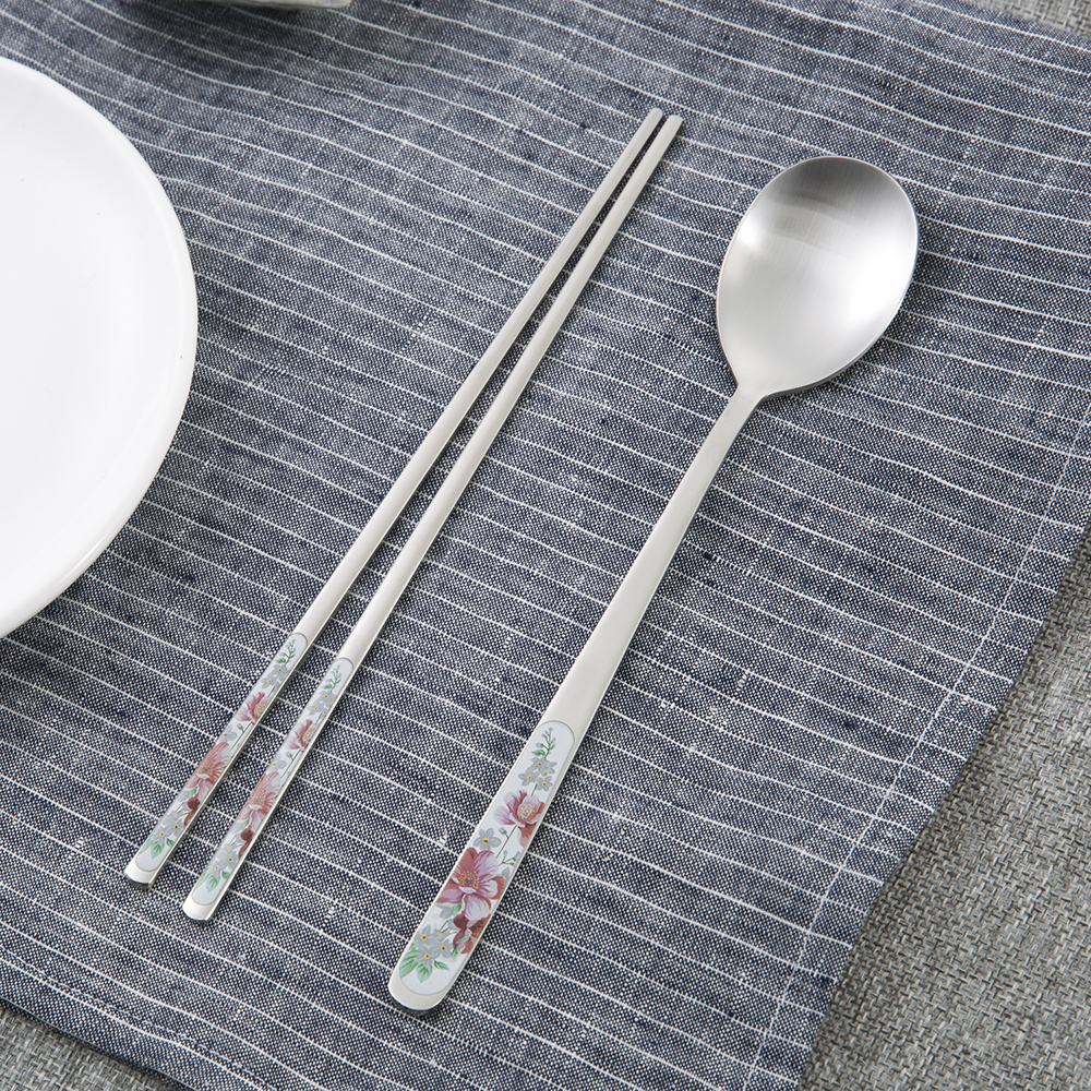 韩国进口勺子筷子套装-DMKOREA勺子和筷子套装(1筷子+1勺子)亚光 - 勺子筷子套装 韩国进口勺子筷子套装-DMKOREA勺子和筷子套装(1筷子+1勺子)亚光 - 勺子筷子套装