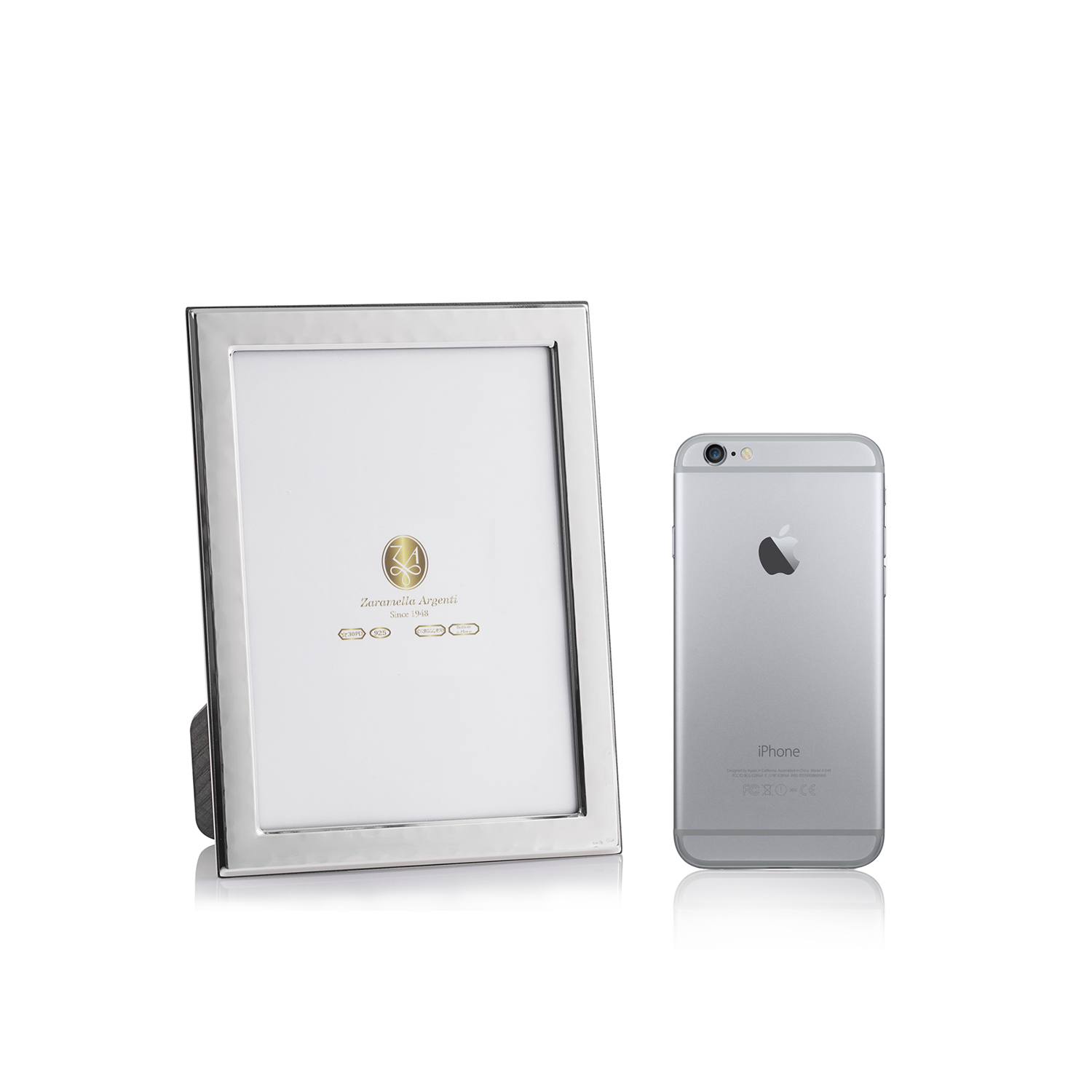 意大利进口银制装裱画框-Zaramella Argenti银画框Dublin系列10*15cm 4*6in