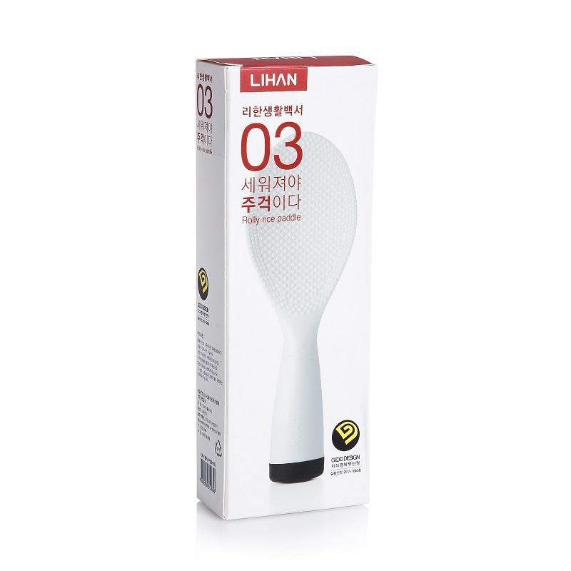 韩国进口饭勺-LIVINGHANKOOK立式“不倒翁”不粘饭勺