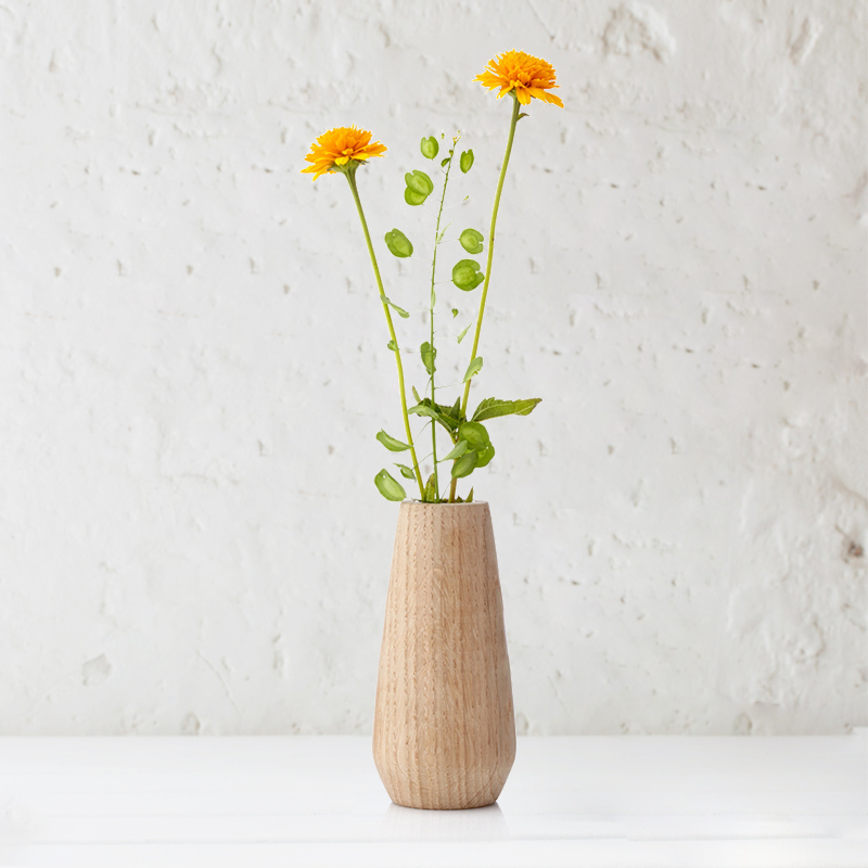丹麦原产applicata木质材质简约风格花瓶