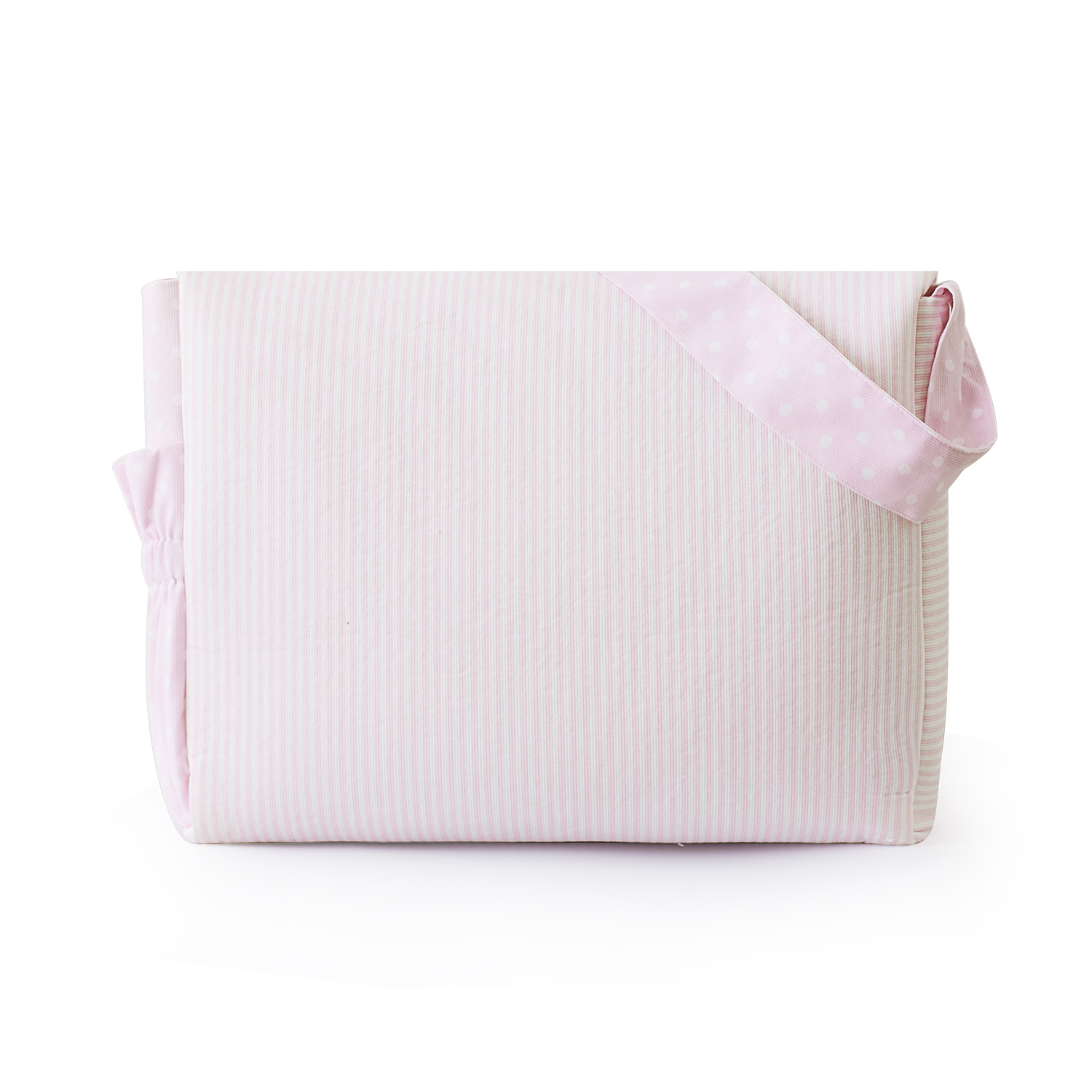 意大利进口儿童小背包-Rosso regale纯棉儿童背包粉色条纹