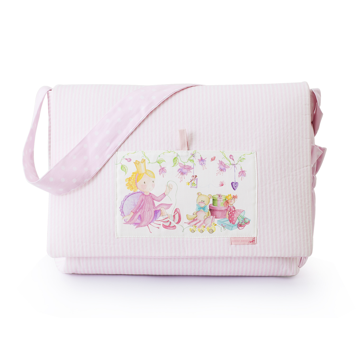 意大利进口儿童小背包-Rosso regale纯棉儿童背包粉色条纹 意大利进口儿童小背包-Rosso regale纯棉儿童背包粉色条纹