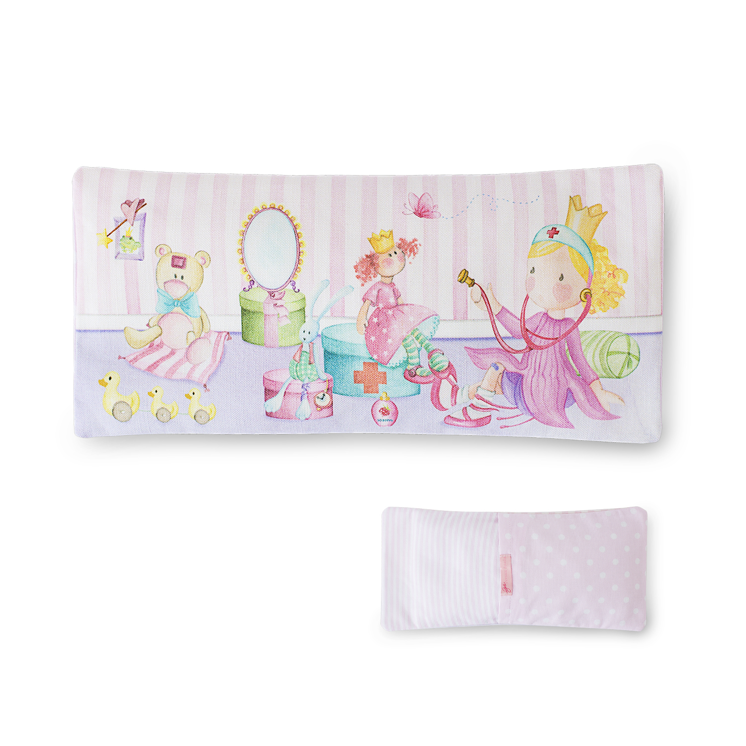 意大利进口纯棉婴儿枕头-Rosso regale纯棉婴儿枕头粉色圆点 意大利进口纯棉婴儿枕头-Rosso regale纯棉婴儿枕头粉色圆点