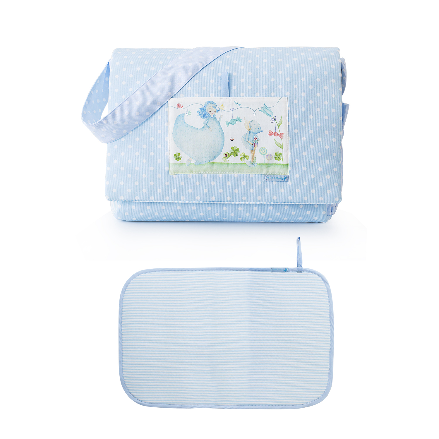 意大利进口儿童背包-Rosso regale纯棉儿童背包